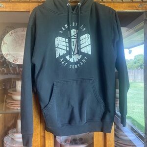 Armadillo Hat Company Black Hoodie